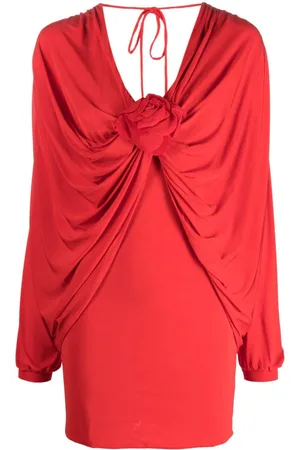 GIUSEPPE DI MORABITO Vestido corto con fruncido