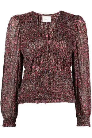 Marant Etoile Blusa Nibel con estampado floral