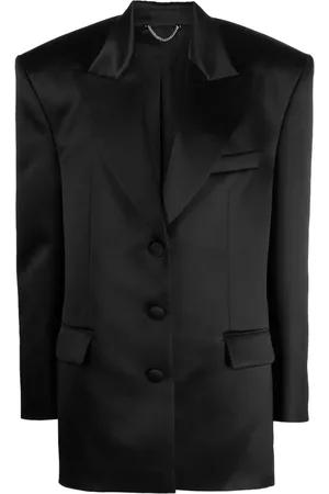 MAGDA BUTRYM Blazer de seda con botones