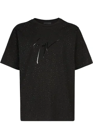 Giuseppe Zanotti Playera con logo estampado