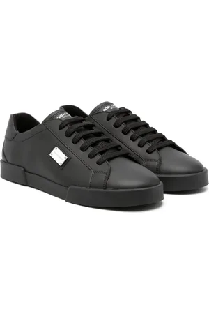 Dolce & Gabbana Tenis con placa del logo