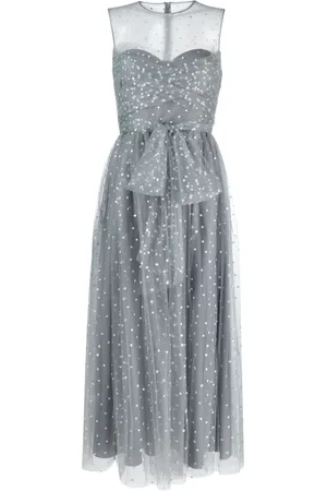 RED Valentino Vestido midi sin mangas