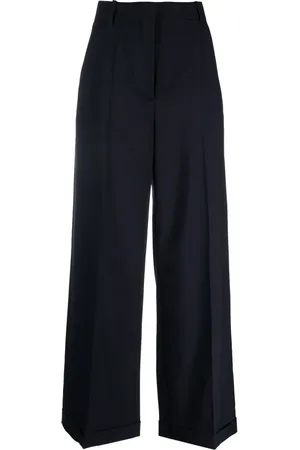 Kenzo Pantalones capri con diseño acampanado