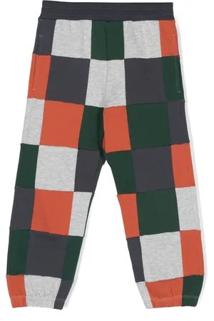 Stella McCartney Pants con motivo de cuadros