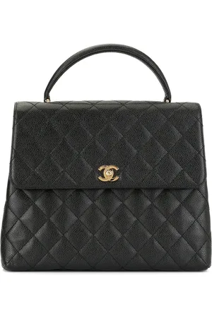 CHANEL Tote capitonado con motivo de rombos 2002