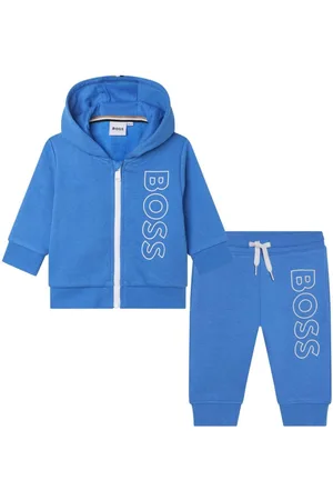 HUGO BOSS Traje deportivo con logo en relieve
