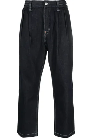 Evisu Jeans tapered con estampado Seagull