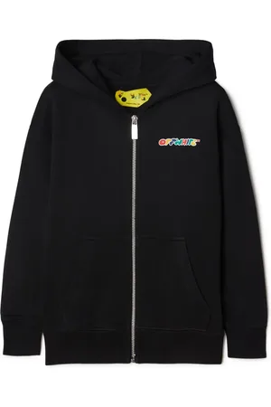 OFF-WHITE Hoodie Arrows con cierre