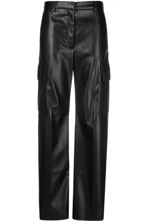 Stella McCartney Pantalones rectos con bolsillos