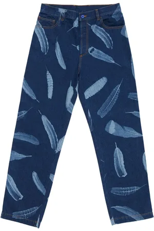 MARCELO BURLON Jeans rectos Feathers