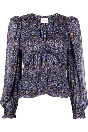 Marant Etoile Blusa Nibel con estampado floral