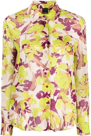 Pinko Camisa con estampado floral y botones