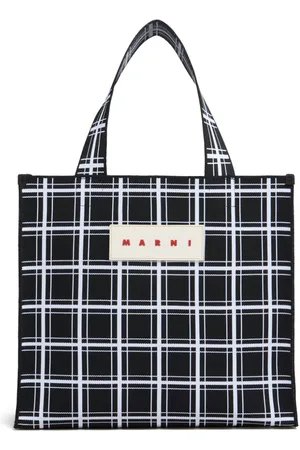 Marni Tote con aplique del logo