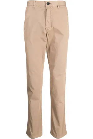 Paul Smith Pantalones rectos con tiro medio