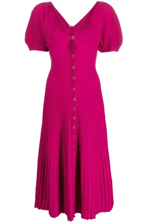 Cult Gaia Vestido manga corta Halsey