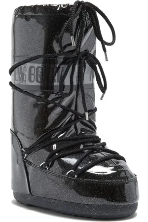 Moon Boot Botas con logo y glitter