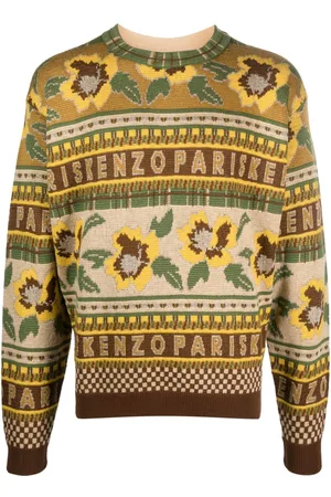 Kenzo Suéter tejido fair isle