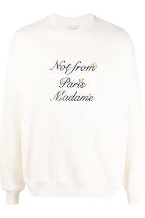 Drôle de Monsieur Sudadera con texto estampado