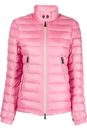Moncler Chamarra capitonada con parche del logo