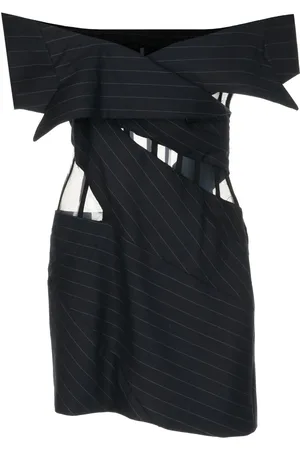 MONSE Vestido estilo corset con hombros descubierto
