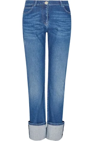 Giorgio Armani Jeans rectos con tiro medio