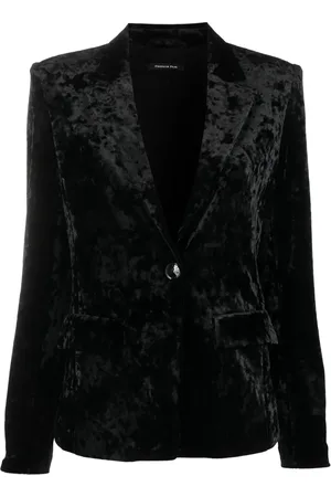 Patrizia Pepe Blazer con botones con efecto de terciopelo