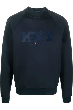 Kiton Sudadera con logo estampado