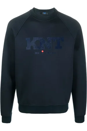 Kiton Sudadera con logo estampado