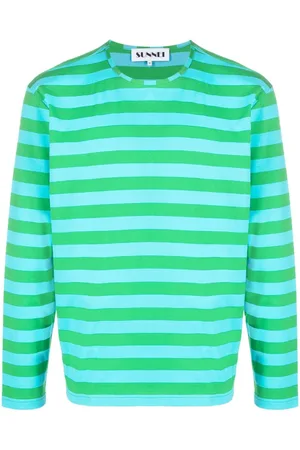 SUNNEI Playera manga larga con motivo de rayas