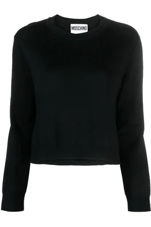 Moschino Suéter con monograma en jacquard
