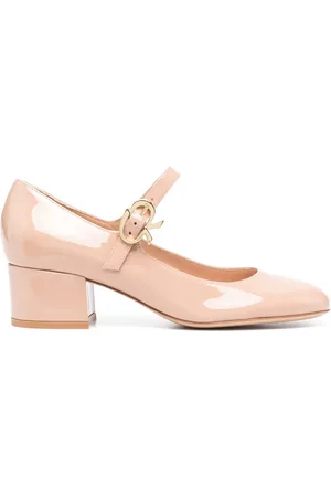 Gianvito Rossi Zapatillas Mary Ribbon con tacón de 50mm
