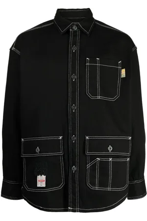 Musium Div. Camisa manga larga con botones