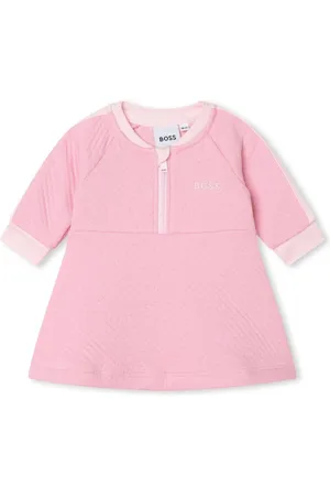 HUGO BOSS Vestido con logo bordado