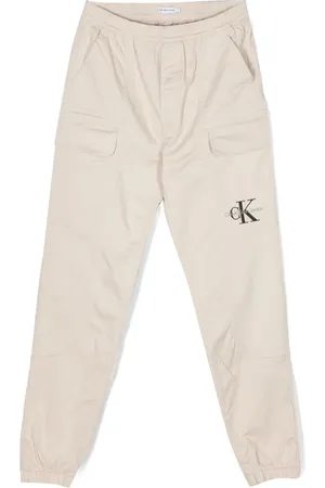 Calvin Klein Pantalones cargo con logo bordado