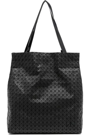 Issey Miyake Tote con motivo geométrico