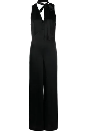 Twin-Set Jumpsuit sin mangas con cuello en V