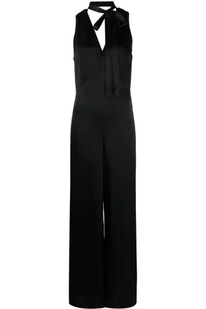 Twin-Set Jumpsuit sin mangas con cuello en V