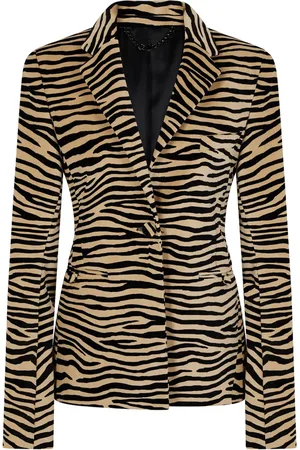 Paco rabanne Blazer con estampado de tigre