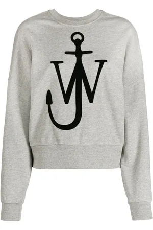J.W.Anderson Sudadera con ancla estampada