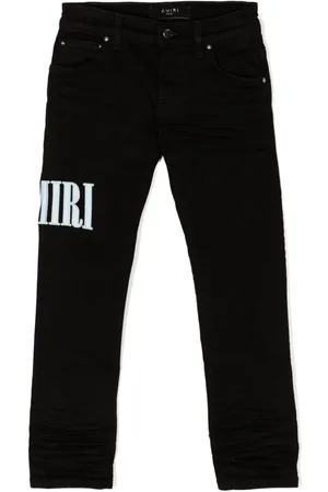 AMIRI Jeans rectos con apliques del logo