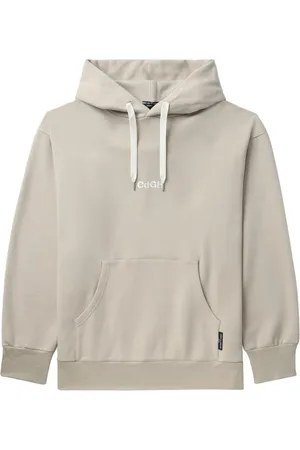 Comme des Garçons Hoodie con logo bordado y cordones