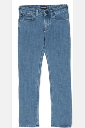 Emporio Armani Jeans rectos con placa del logo