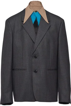 Prada Point collar blazer