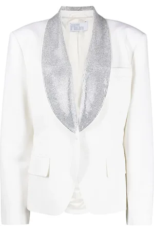 GIUSEPPE DI MORABITO Blazer con detalles de cristal en la solapa