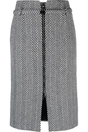 Tom Ford Falda lápiz con motivo chevron