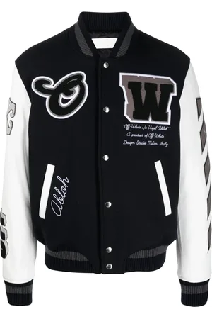 OFF-WHITE Chamarra universitaria Cryst Moon Phase