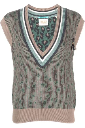 Scotch&Soda Chaleco tejido con cuello en V