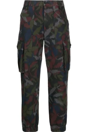 Zadig & Voltaire Pantalones cargo con estampado Ikat