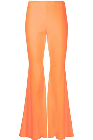ERL Pantalones acampanados con tiro alto