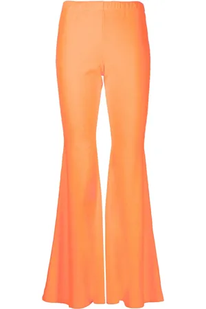 ERL Pantalones acampanados con tiro alto